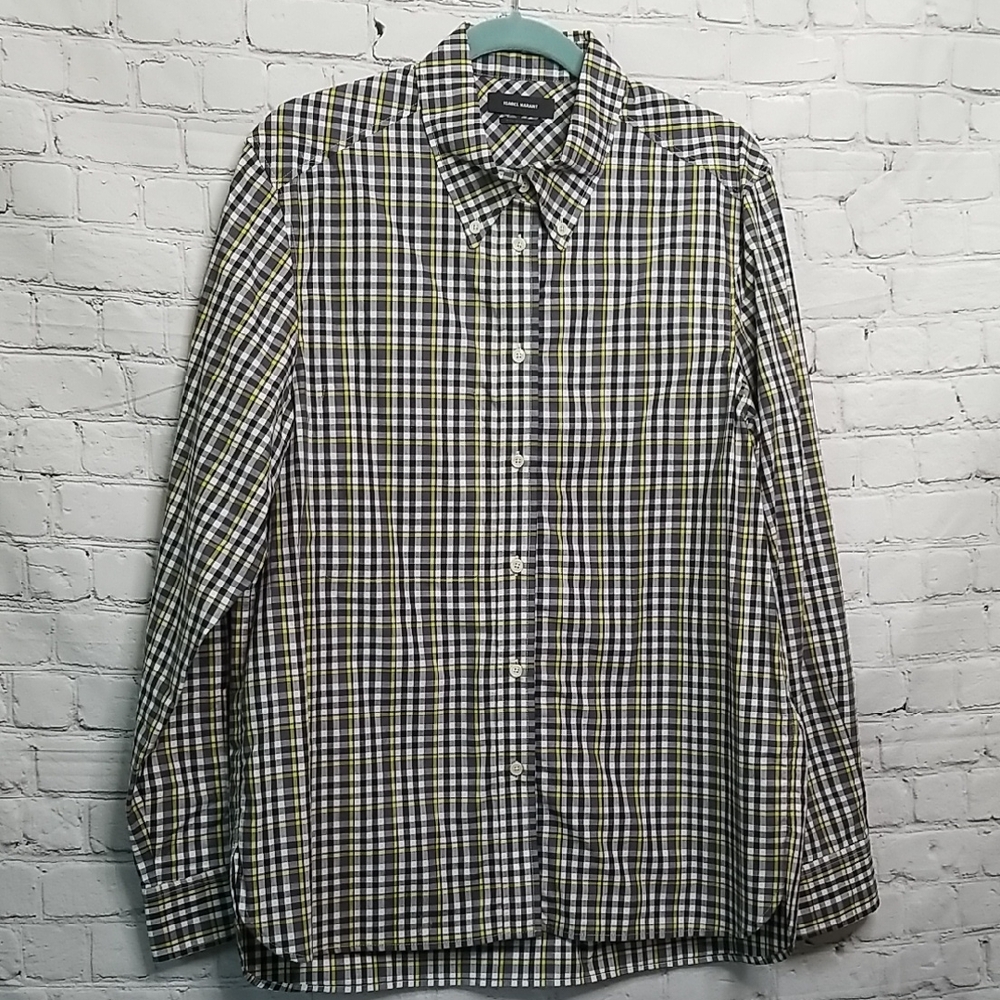 Isabel Marant womens button up shirt US size 10 EUC